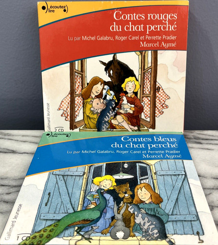 Contes bleus rouges du chat - bleus,