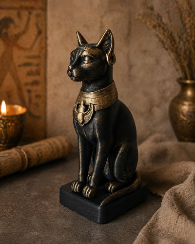 Statue bastet chat égyptien - bastet,