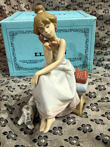 Figurina lladro 5466 chit - figurina, chat