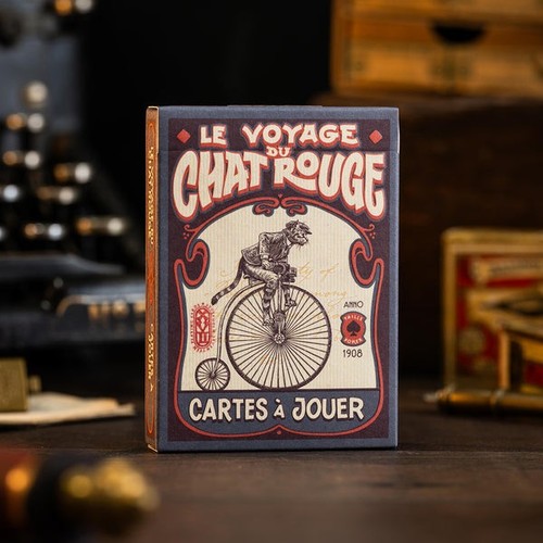 Voyage chat rouge - le,