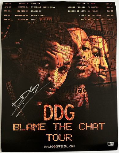 Poster firmato ddg - poster,