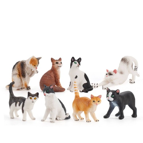 Pièces figurine chat - figurine,