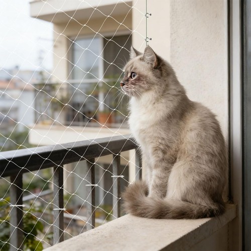 10x3 rete balcone gatto - rete,
