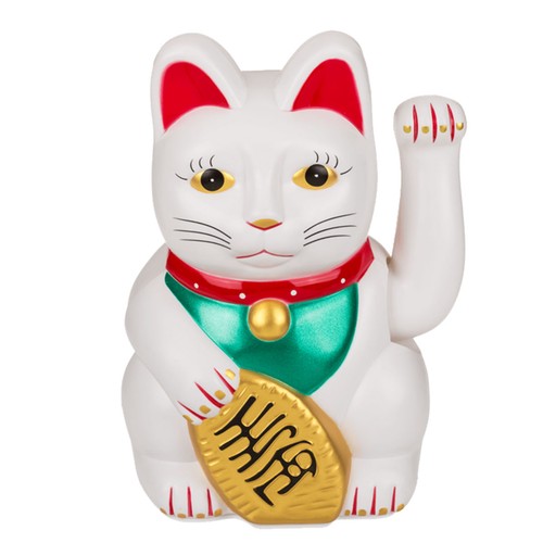 Chat porte bonheur pvc - porte,