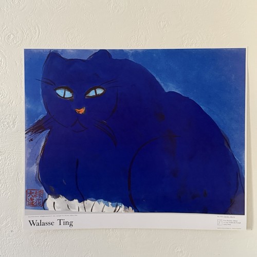 Poster walasse ting - poster, blue