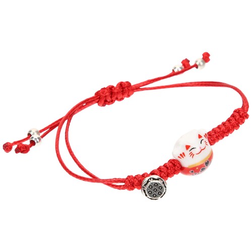 Bracelet chat corde - chat, en