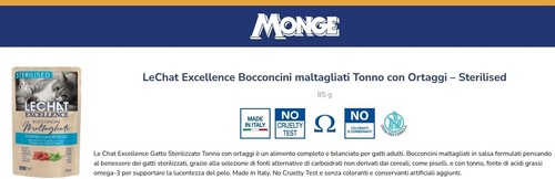 Monge chat excellence - monge,