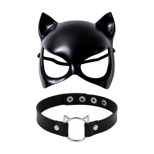 Maschera gatto travestimento