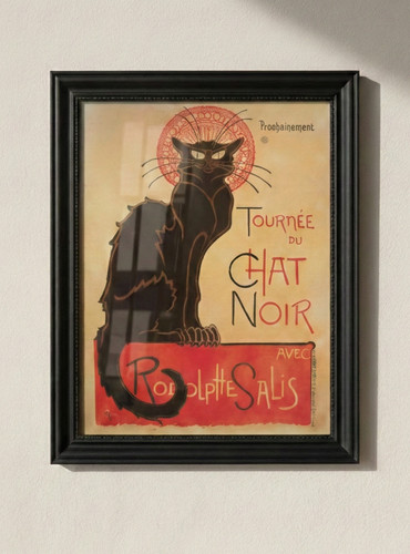 Chat noir poster - poster, cm