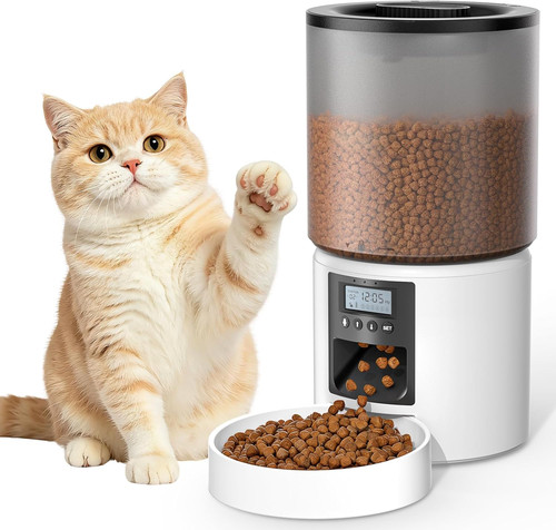 Distributeur croquettes chat - distributeur,
